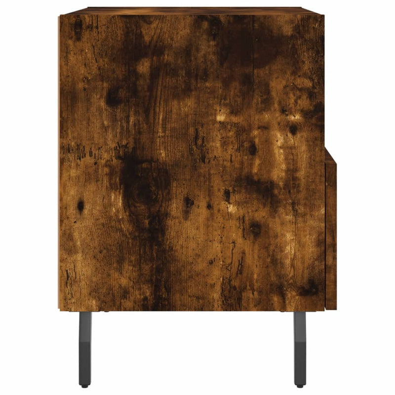 vidaXL füstös tölgy színű szerelt fa éjjeliszekrény 40 x 35 x 47,5 cm