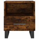 vidaXL füstös tölgy színű szerelt fa éjjeliszekrény 40 x 35 x 47,5 cm