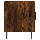 vidaXL 2 db füstös tölgy színű szerelt fa éjjeliszekrény 40x40x50 cm