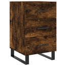 vidaXL füstös tölgy színű szerelt fa éjjeliszekrény 40 x 40 x 66 cm