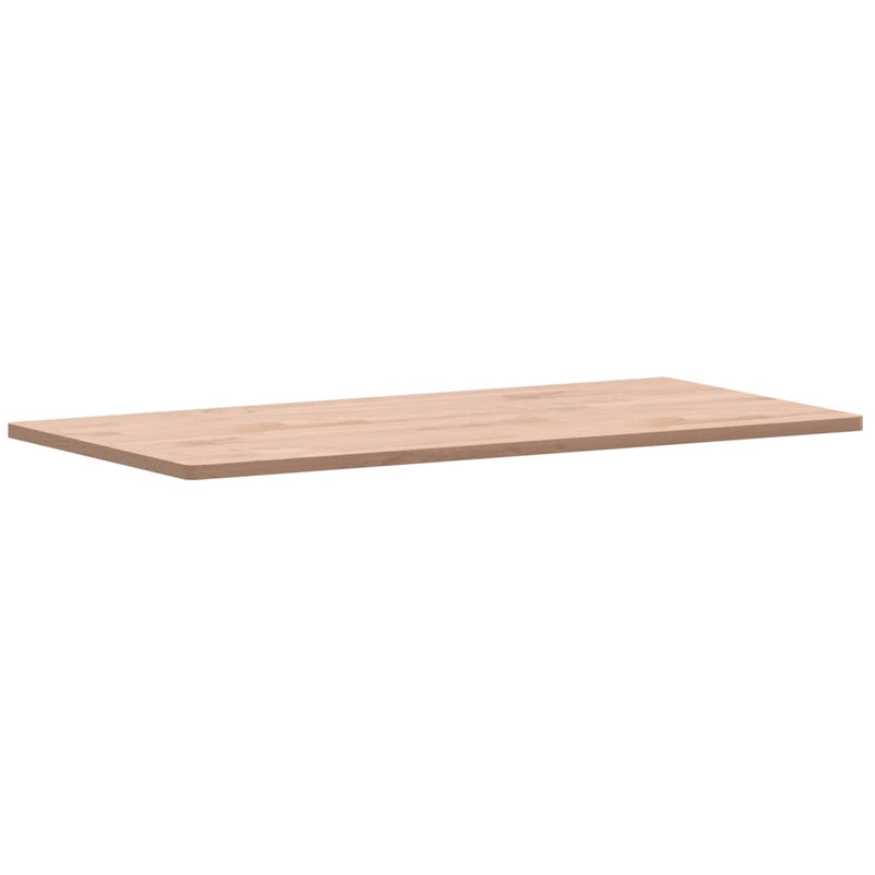 vidaXL tömör bükkfa téglalap alakú asztallap 100x50x1,5 cm