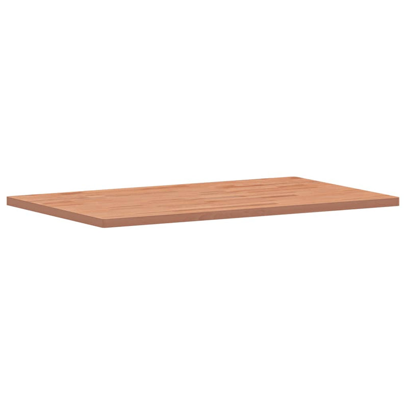 vidaXL tömör bükkfa téglalap alakú asztallap 100x60x2,5 cm