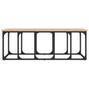 vidaXL sonoma tölgy színű szerelt fa dohányzóasztal 100 x 50 x 35,5 cm