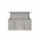 vidaXL szürke sonoma színű szerelt fa dohányzóasztal 90 x 55 x 42,5 cm