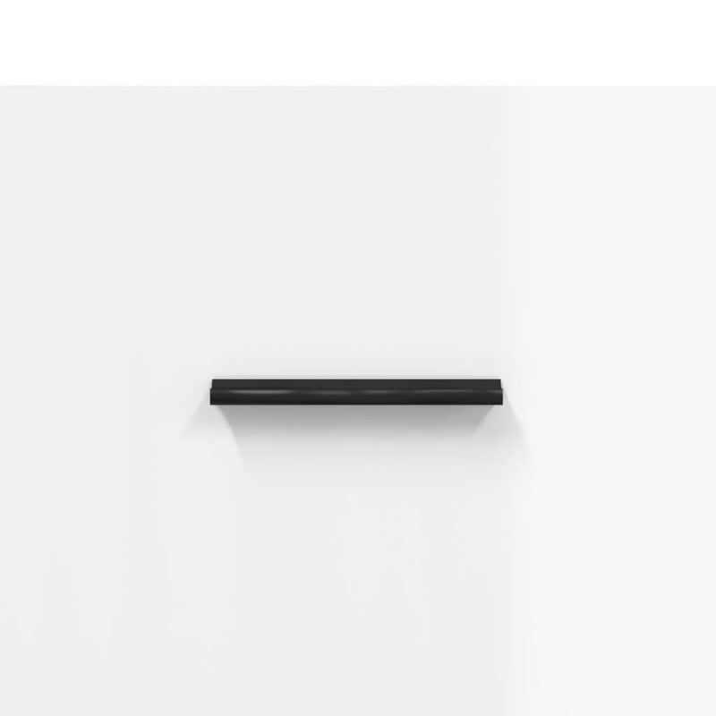 vidaXL magasfényű fehér szerelt fa tálalószekrény 69,5 x 34 x 90 cm