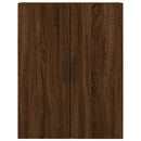 vidaXL barna tölgyszínű fali szekrény 69,5x34x90 cm
