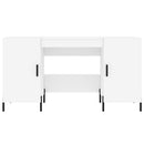 vidaXL fehér szerelt fa íróasztal 140 x 50 x 75 cm