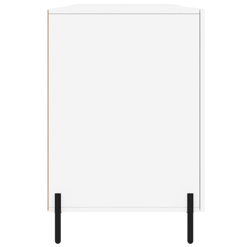 vidaXL fehér szerelt fa íróasztal 140 x 50 x 75 cm