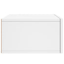 vidaXL 2 db fehér falra szerelhető éjjeliszekrény 35x35x20 cm