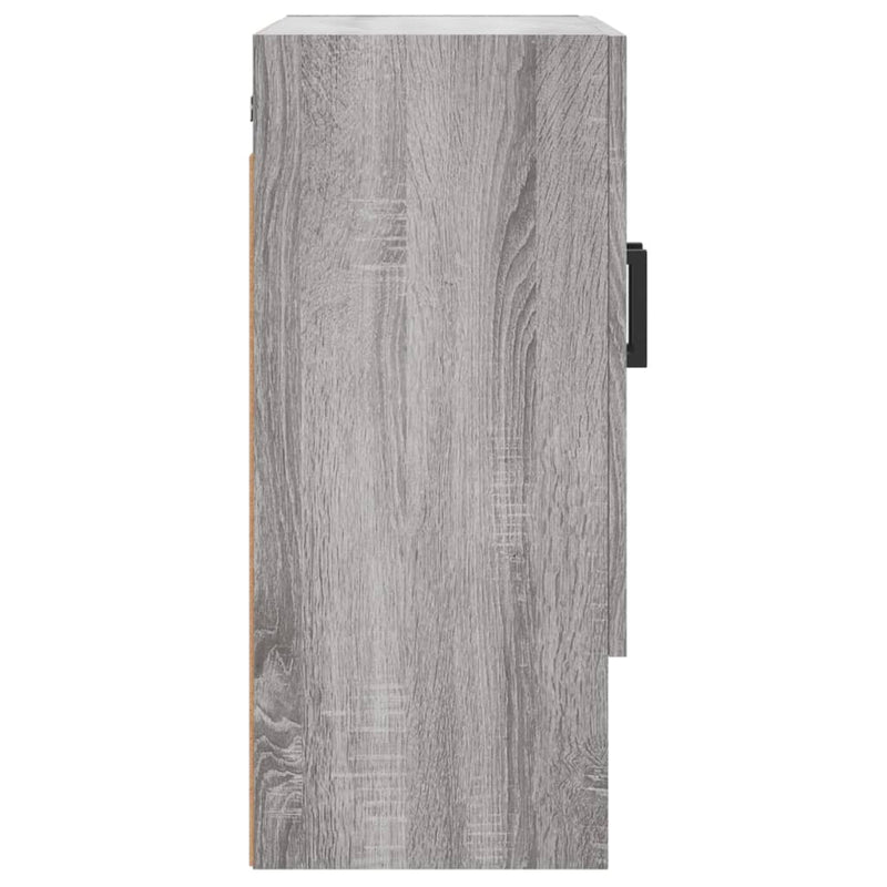 vidaXL szürke sonoma színű szerelt fa faliszekrény 60 x 31 x 70 cm