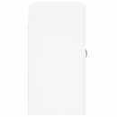 vidaXL fehér szerelt fa faliszekrény 60 x 31 x 60 cm