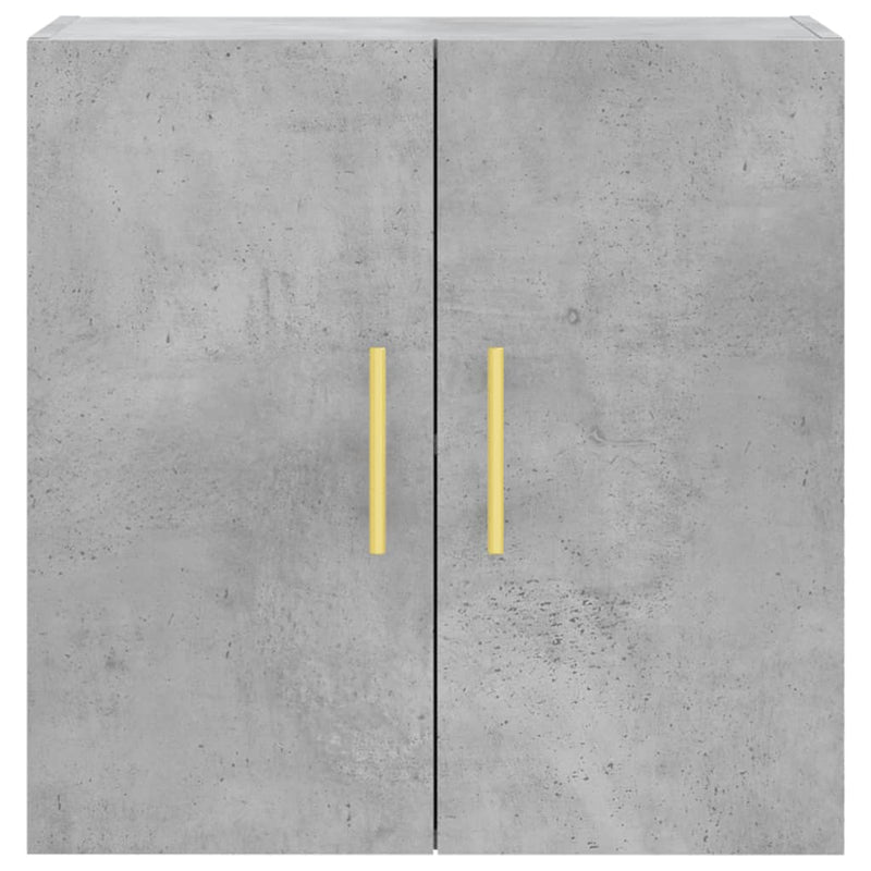 vidaXL betonszürke szerelt fa faliszekrény 60 x 31 x 60 cm
