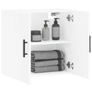 vidaXL fehér szerelt fa faliszekrény 60 x 31 x 60 cm