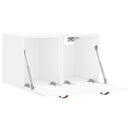 vidaXL fehér szerelt fa faliszekrény 60 x 36,5 x 35 cm