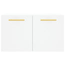 vidaXL fehér szerelt fa faliszekrény 60 x 36,5 x 35 cm