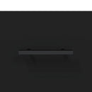 vidaXL fekete szerelt fa faliszekrény 60 x 36,5 x 35 cm