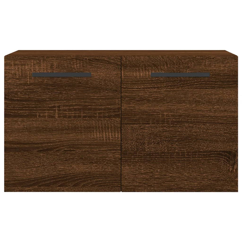 vidaXL barna tölgyszínű szerelt fa faliszekrény 60 x 36,5 x 35 cm
