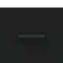 vidaXL fekete szerelt fa faliszekrény 80 x 36,5 x 35 cm