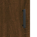 vidaXL barna tölgy szerelt fa fali szekrény 69,5 x 34 x 90 cm