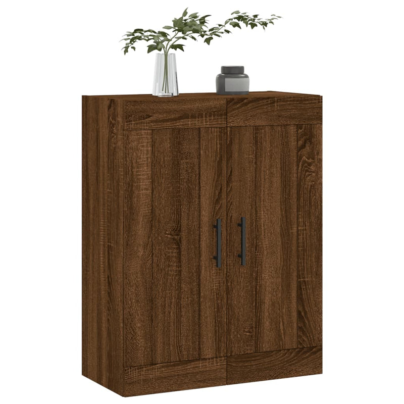 vidaXL barna tölgy szerelt fa fali szekrény 69,5 x 34 x 90 cm