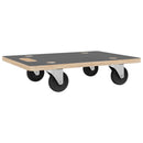 vidaXL 2 db négyszögletű szállítókocsi 250 kg 80 x 55 x 11,5 cm