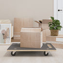 vidaXL 2 db négyszögletű szállítókocsi 250 kg 80 x 55 x 11,5 cm