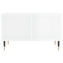 vidaXL magasfényű fehér szerelt fa dohányzóasztal 60 x 50 x 36,5 cm