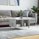 vidaXL betonszürke szerelt fa dohányzóasztal 60 x 50 x 36,5 cm