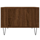 vidaXL barna tölgyszínű szerelt fa dohányzóasztal 60x50x36,5 cm