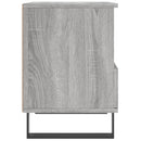 vidaXL szürke sonoma színű szerelt fa éjjeliszekrény 40 x 35 x 50 cm