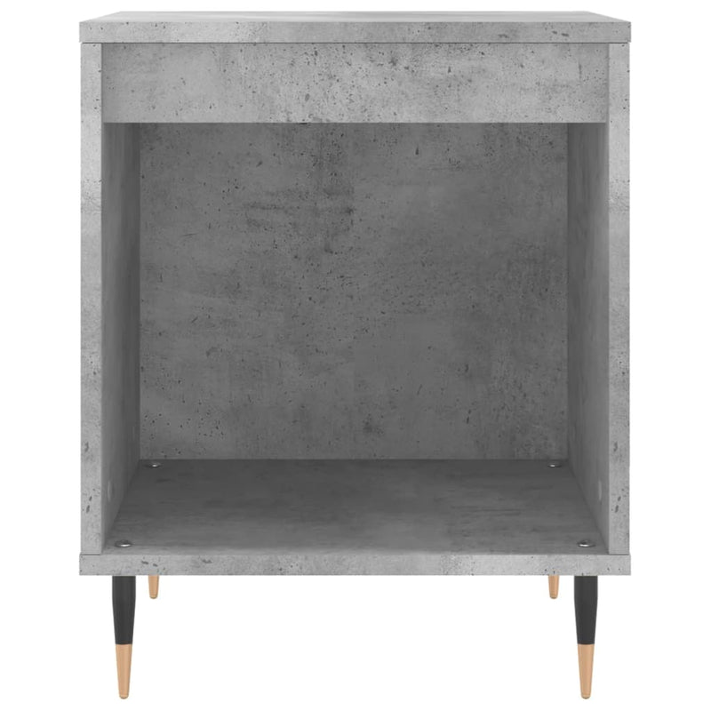 vidaXL betonszürke szerelt fa éjjeliszekrény 40x35x50 cm