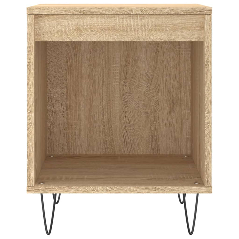 vidaXL 2 db sonoma tölgy éjjeliszekrény 40 x 35 x 50 cm
