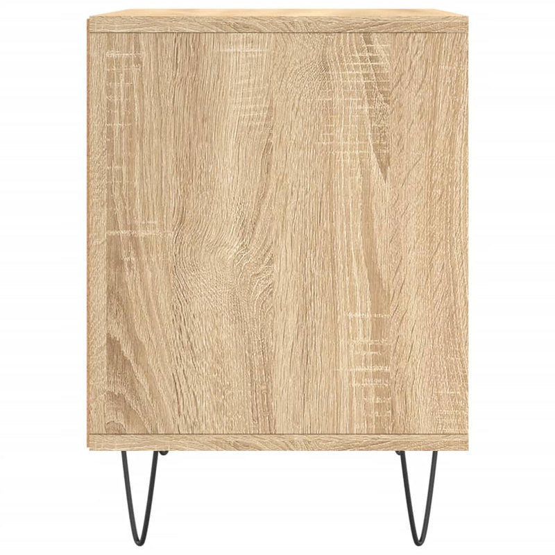 vidaXL 2 db sonoma tölgy éjjeliszekrény 40 x 35 x 50 cm