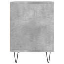 vidaXL 2 db betonszürke szerelt fa éjjeliszekrény 40 x 35 x 50 cm