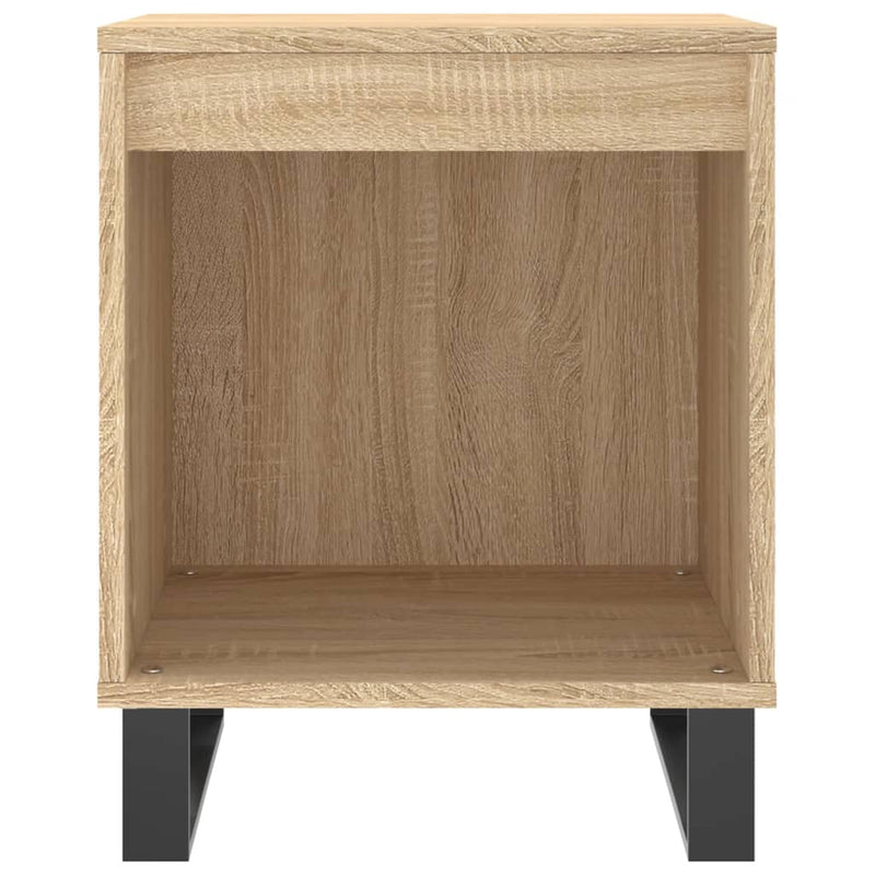 vidaXL 2 db sonoma tölgy éjjeliszekrény 40 x 35 x 50 cm