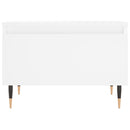 vidaXL fehér szerelt fa dohányzóasztal 50 x 46 x 35 cm