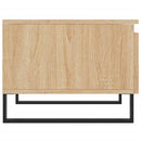 vidaXL 2 db sonoma tölgy szerelt fa dohányzóasztal 50 x 46 x 35 cm