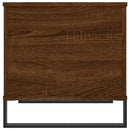 vidaXL barna tölgyszínű szerelt fa dohányzóasztal 60x44,5x45 cm