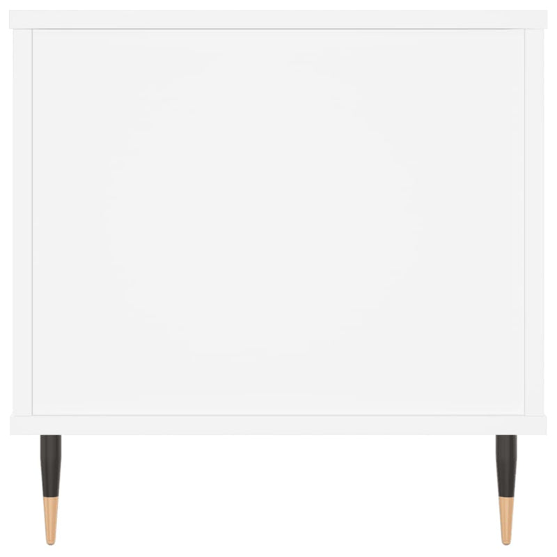 vidaXL fehér szerelt fa dohányzóasztal 90x44,5x45 cm