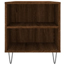 vidaXL barna tölgyszínű szerelt fa dohányzóasztal 102 x 44,5 x 50 cm