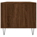 vidaXL barna tölgyszínű szerelt fa dohányzóasztal 90x49x45 cm