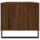 vidaXL barna tölgyszínű szerelt fa dohányzóasztal 90x49x45 cm