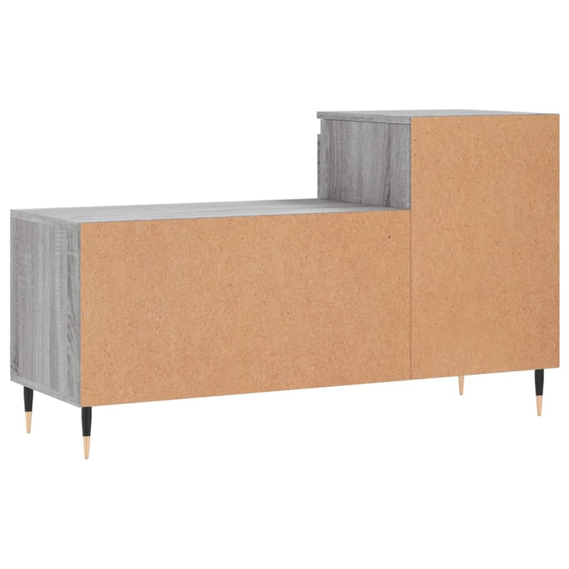 vidaXL szürke sonoma színű szerelt fa cipősszekrény 102x36x60 cm