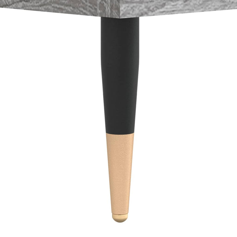 vidaXL szürke sonoma színű szerelt fa cipősszekrény 102x36x60 cm
