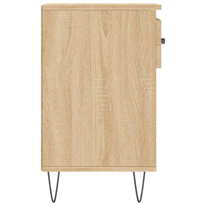 vidaXL sonoma tölgy színű szerelt fa cipőszekrény 102x36x60 cm