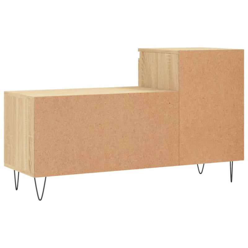 vidaXL sonoma tölgy színű szerelt fa cipőszekrény 102x36x60 cm