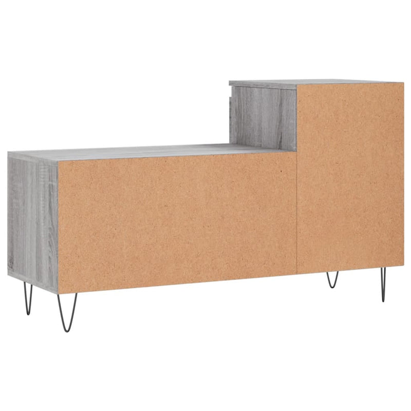 vidaXL szürke sonoma színű szerelt fa cipősszekrény 102x36x60 cm