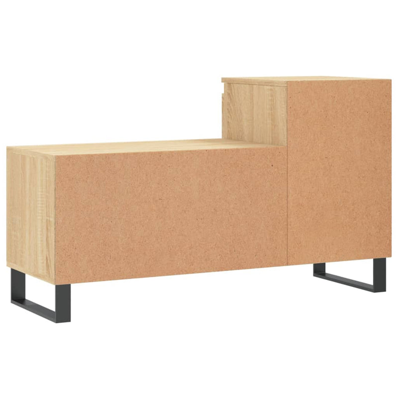 vidaXL sonoma tölgy színű szerelt fa cipőszekrény 102x36x60 cm