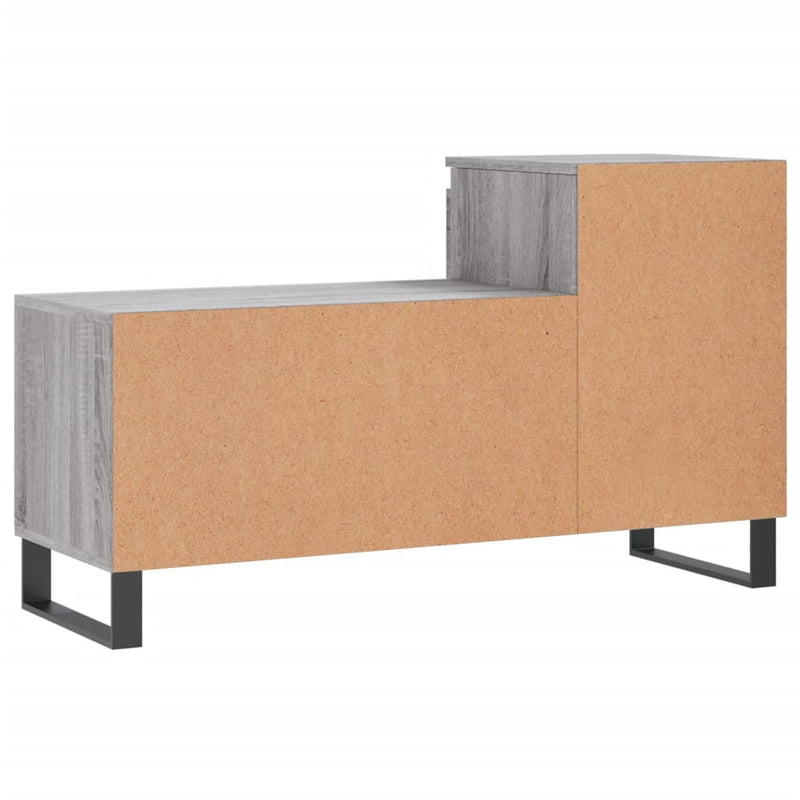 vidaXL szürke sonoma színű szerelt fa cipősszekrény 102x36x60 cm