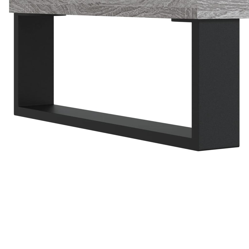 vidaXL szürke sonoma színű szerelt fa cipősszekrény 102x36x60 cm